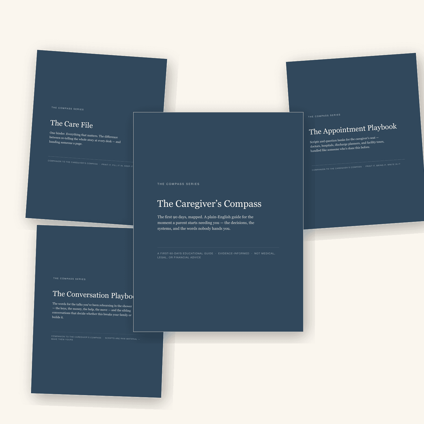 The Caregiver's Compass — four-PDF bundle