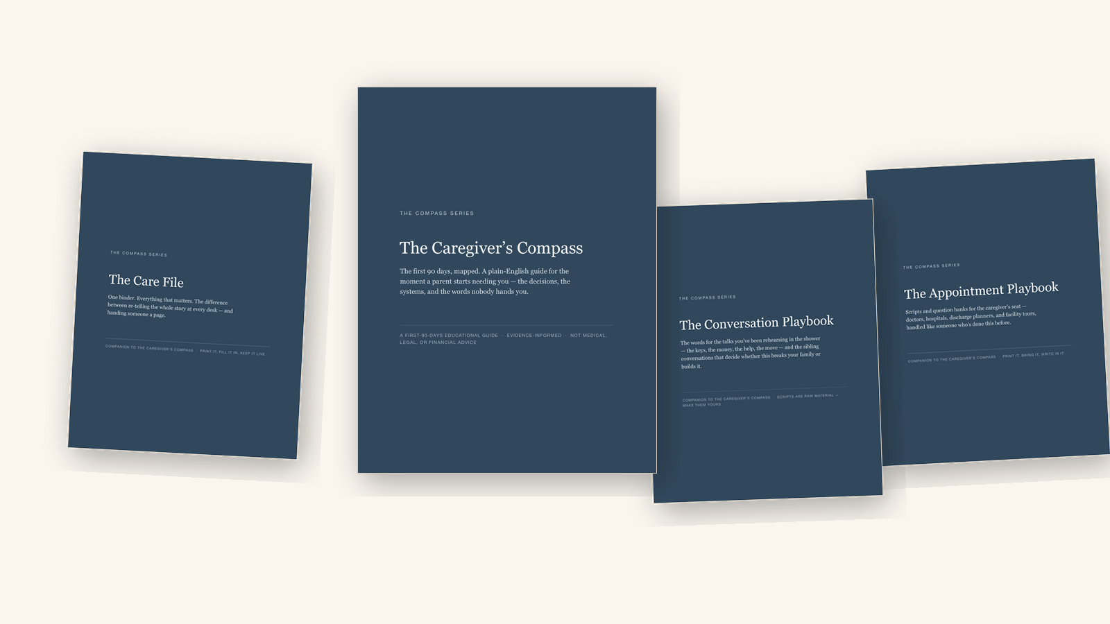 The Caregiver’s Compass — four-PDF bundle